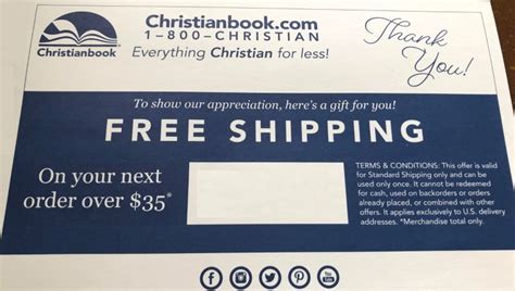  Use Christian Book Code and Take Up to 10% OFF Sitewide. Site Wide Exp:Feb 11, 2024. Get Code. P2022. More Details. Free Shipping. Free Standard Shipping on Purchases of $100+. Exp:Feb 9, 2024. Get Code. 